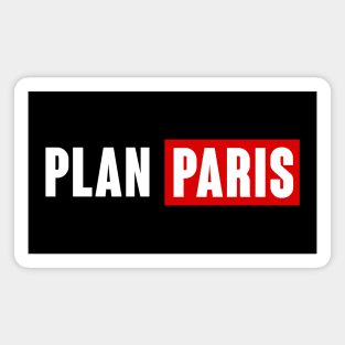 Plan Paris Magnet